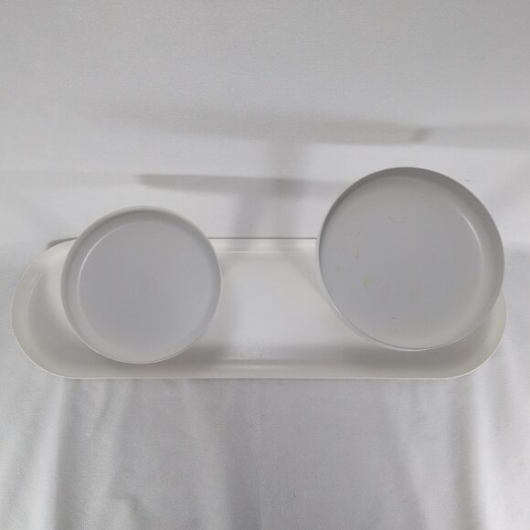 IKEA Chilistran Plant Stand Henrik Preutz White Metal 604.922.45 19.25x5.5" - Picture 4 of 16